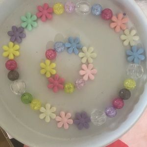 Colorful spring jewelry set for your little one!!